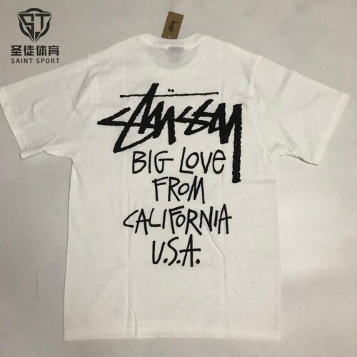 StussyBigLove大爱涂鸦短袖