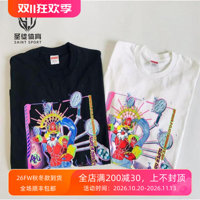 电磁艺术家插画短袖T恤Supreme