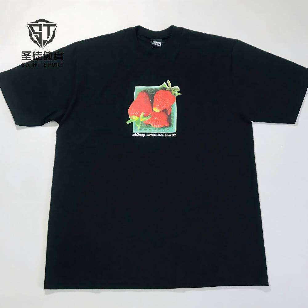 现货正品 Stussy 25SS Berries Tee 水果 草莓 短袖T恤