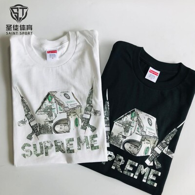 SupremeOrigami美金折纸短袖