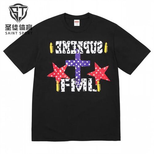 SupremeFML卡通logo短袖
