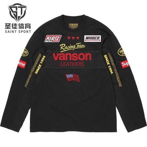SupremeVanson联名套头长袖