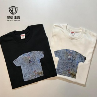 现货正品 Supreme 24SS 30周年纪念 First Tee 出租车司机短袖T恤
