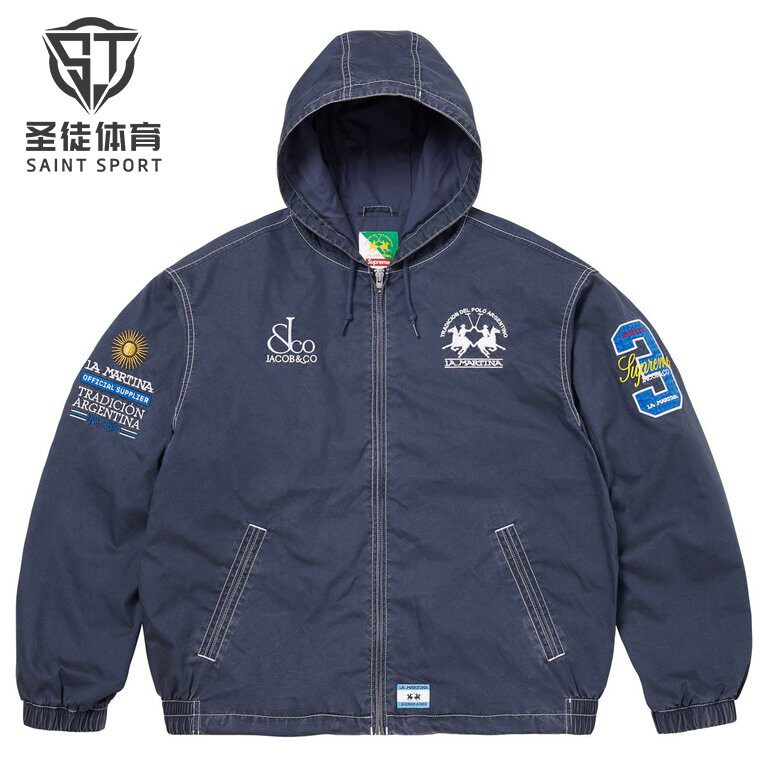 SupremeJacob&Co联名拉链夹克