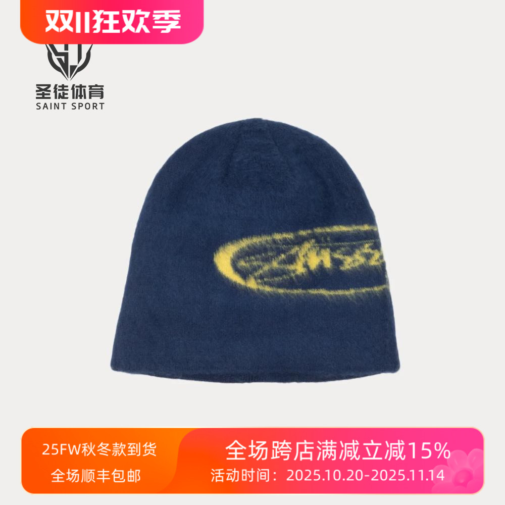 StussySkullcap马海毛冷帽