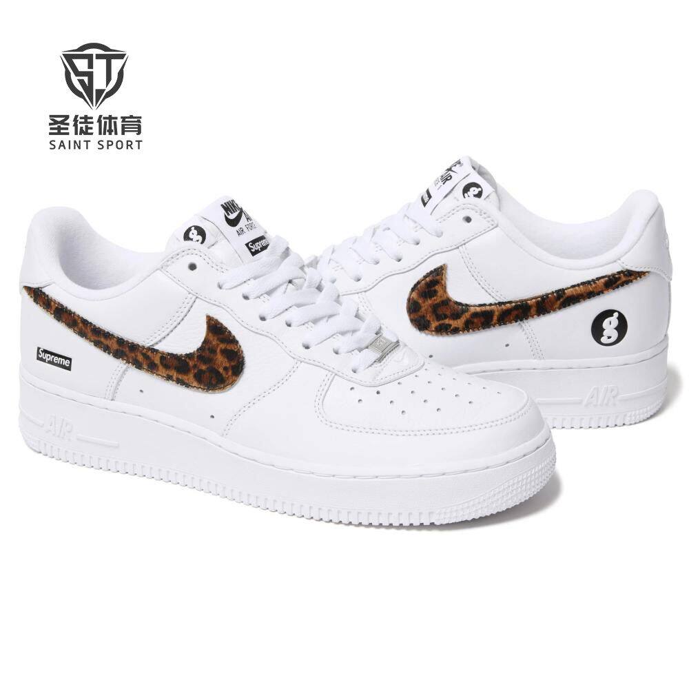 SupremeAF1豹纹板鞋