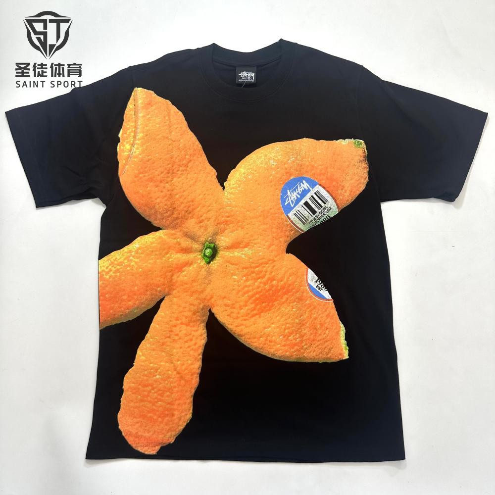StussyCitrus橘子皮短袖