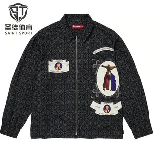 Supreme 26FW Devotion Flannel Zip Up Shirt法兰绒衬衫外套