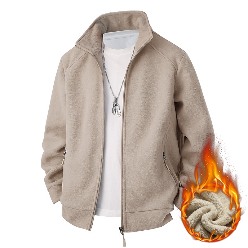 550G新款摇粒绒男士外套多色可选