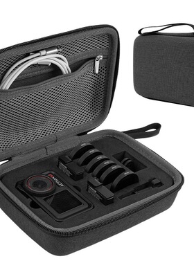 适用大疆action5pro/4/3全能收纳包滤镜配件一体便携收纳保护套