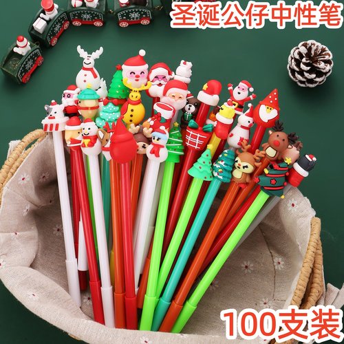 幼儿园创意圣诞公仔笔
