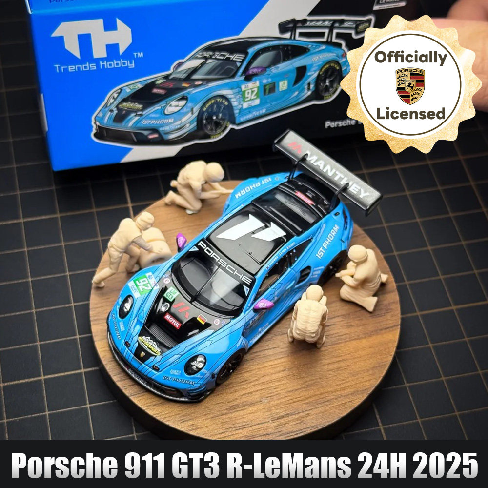 限量正版保时捷911GT3R勒芒92号