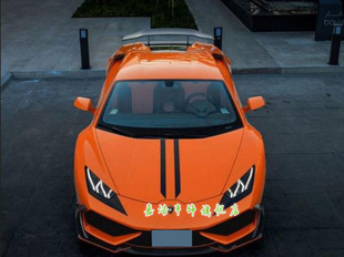 兰博基尼 Huracan Urus引擎前机盖个性 贴纸 Aventador车身贴拉花