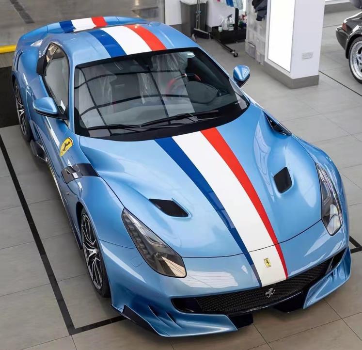 法拉利Ferrari F12tdf车贴拉花法拉利FF/599/458/430汽车贴纸