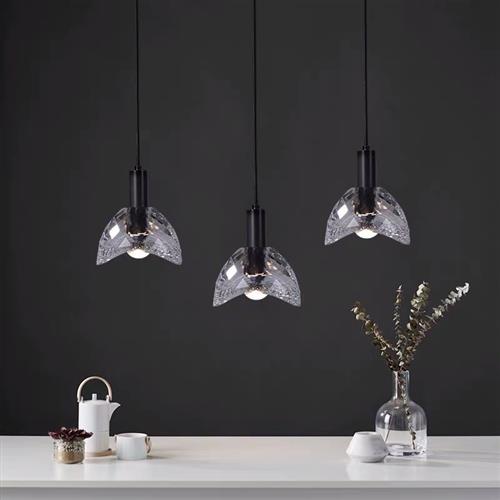 简约全铜卧室床头单头水晶小吊灯设计师创意个性餐厅吧台轻奢吊灯