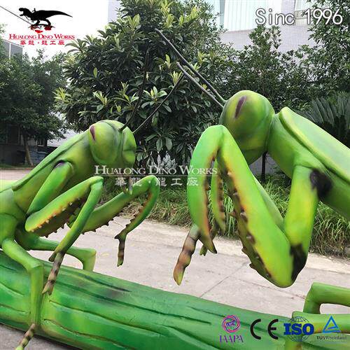 自贡源头厂家设计生产森林主题夜游产品仿真电动昆虫蜈蚣蜻蜓