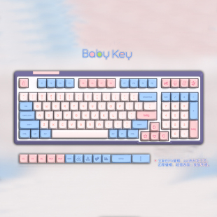 Baby主题87 104PG 热升华minila67 GH60/64/68 660m 980mPBT键帽