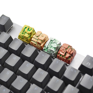 hi来吧 神兽键帽中国风keycap龙十字轴机械键盘个性定制树脂键帽