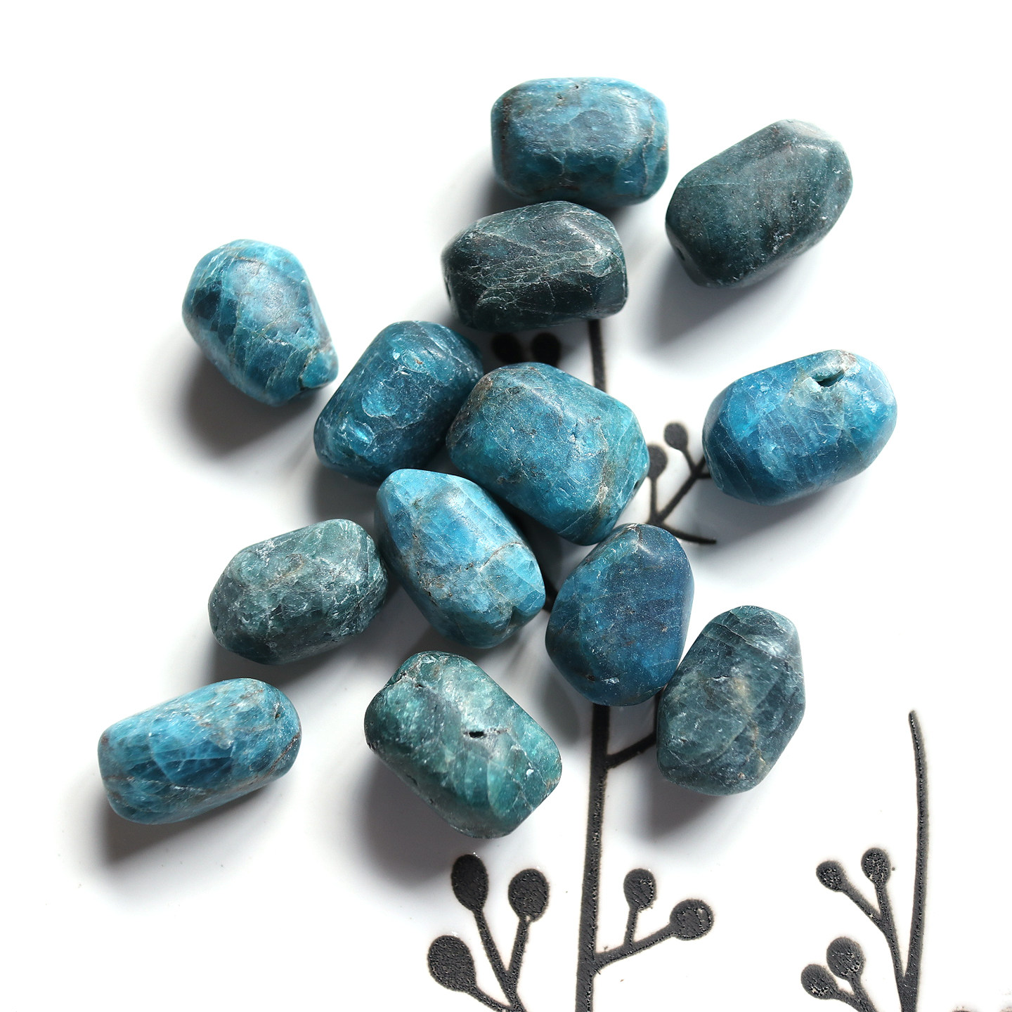 别致！磨砂水晶！不规则大颗切角散珠DIY手工串珠手链单颗做旧感