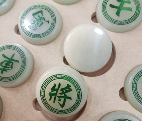 玉石礼品阿富汗白玉象棋 高档商务创意玉器礼品收藏中国象棋