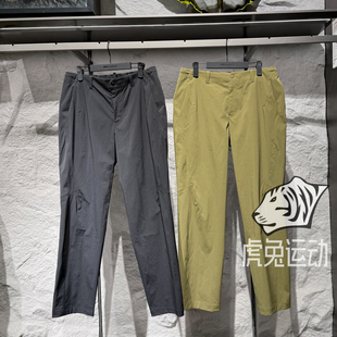 安踏2026秋季新品男士凉感跑步梭织运动长裤黑裤子152630516