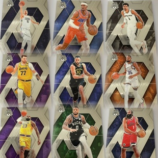 NBA篮球球星卡 2024 正版 马赛克mosaic全套及单卡 帕尼尼出品