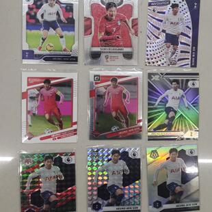 足球球星卡 帕尼尼 韩国热刺孙兴慜 Heung Min Son普特限量卡专辑