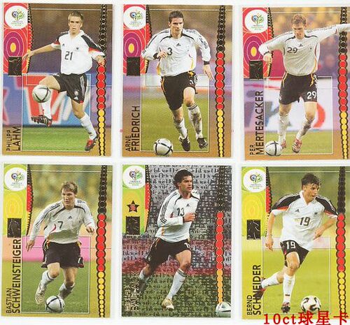 世界杯球星卡帕尼尼德国队