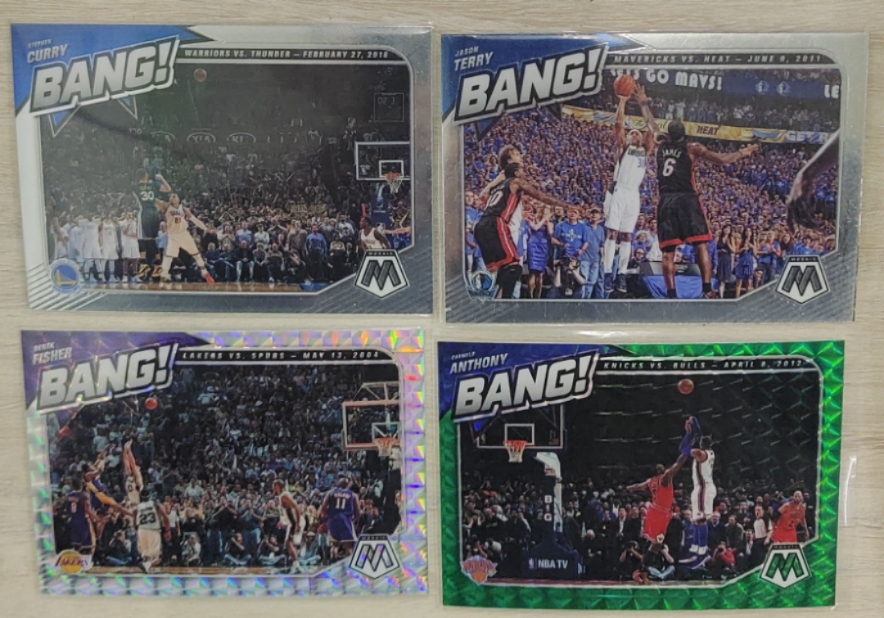 NBA球星卡 帕尼尼 2020-21 Panini Mosaic 马赛克 BANG! 绝杀特卡