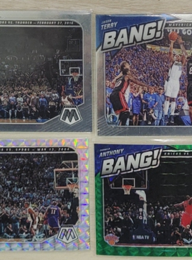 NBA球星卡 帕尼尼 2020-21 Panini Mosaic 马赛克 BANG! 绝杀特卡