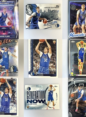 弗拉格NBA球星卡专辑 新秀 RC 独行侠 小牛 FLAGG topps chrome