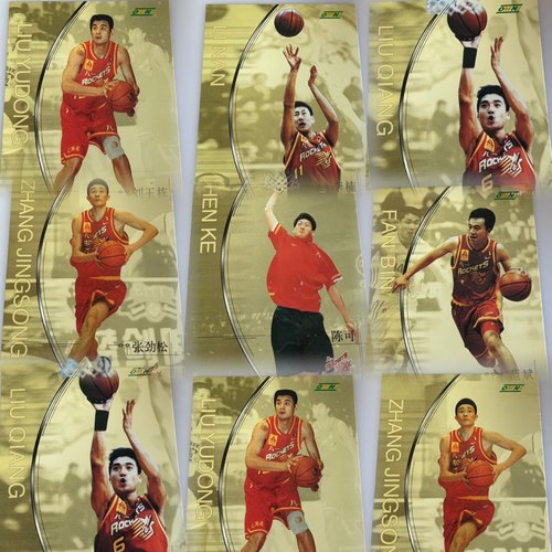 00cba奥博八一篮协授权球星卡