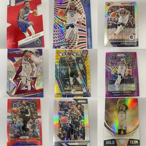 德安吉洛 拉塞尔球星卡专集(200种)  正版NBA篮球 帕尼尼 topps