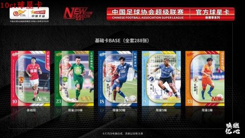足球卡中体全套各队288张山东