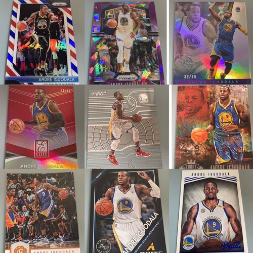 NBA篮球球星卡 帕尼尼出品 勇士队 伊格 伊戈达拉普特限量卡专场