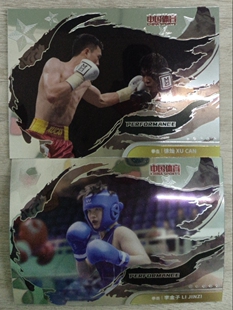 2023 中国体育 凌云系列收藏卡拳击 武术 散打 赛场表现特卡 徐灿