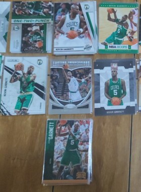 NBA球星卡 帕尼尼公司Kevin garnett 凯尔特人队凯文加内特1到9号