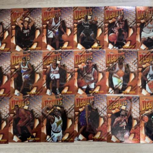 正版篮球NBA球星卡 topps  finest系列DEBUTS 新秀特卡全套及单卡