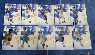 2015-16 CBA 新疆队先发球员特卡 篮球CBA球星卡 DAKA公司出品