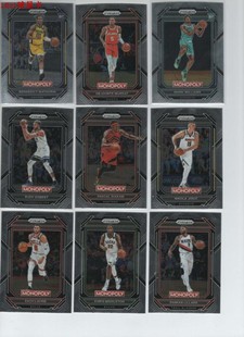 NBA球星卡 2022-23 Panini Prizm 大富翁 系列全套90张包括新秀卡