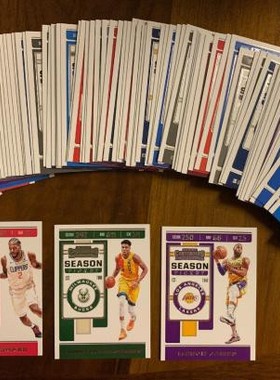 NBA球星卡 2019-20 Contenders 球票卡系列 全套100张及 单卡凑套