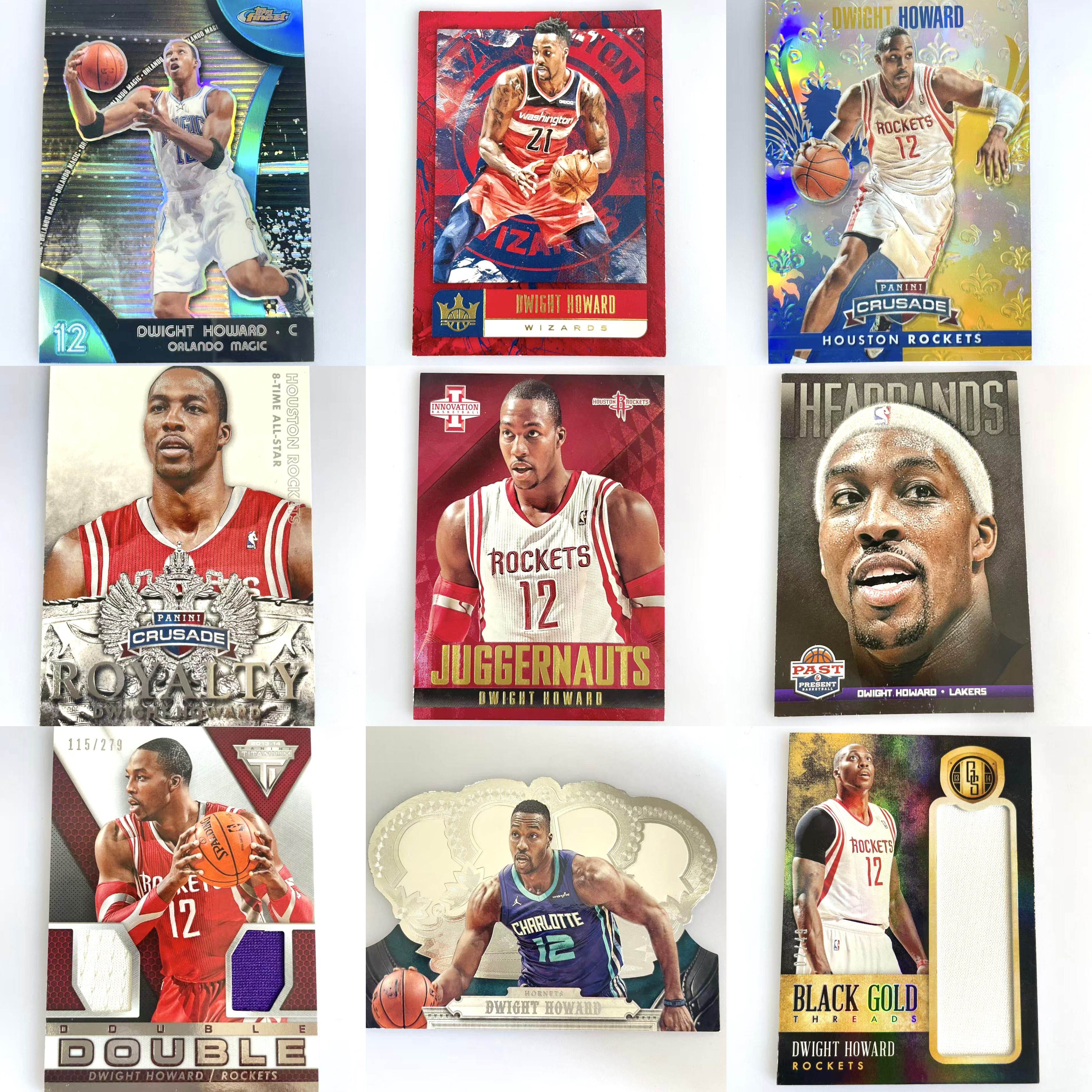 霍华德球星卡专集（300种） 正版NBA卡 限量 球衣 帕尼尼 topps图片