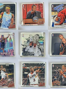 NBA Ace collect艾弗森磁吸冰箱贴 官方授权亚克力材质