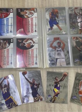 NBA球星卡 fleer公司 1998-99 fleer brilliants全套及单卡1-50号