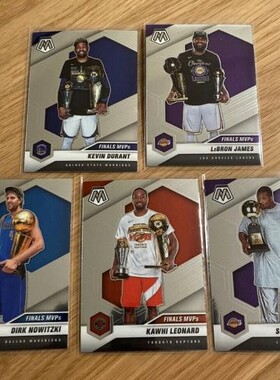 nba球星卡 帕尼尼 2020-21  mosaic马赛克 mvp特卡奖杯全套及单卡