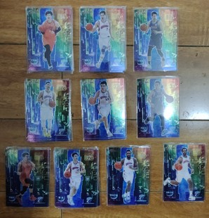 篮球 CBA球星卡中体卡业出 2022四季系列二阶夏谜 上海全套及单卡