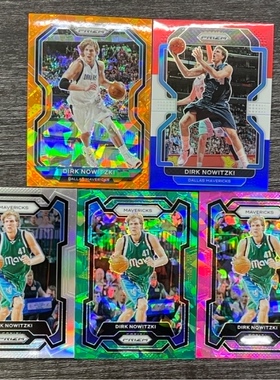 正版NBA球星卡 帕尼尼 Nowitzki 诺维茨基 prizm普特卡实物卡专场