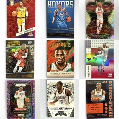 威斯布鲁克球星卡专集（300多种） 威少 nba篮球 WESTBROOK topps