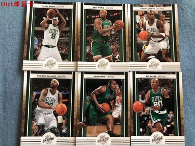 篮球NBA球星卡凯尔特人猛龙单卡