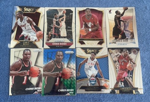 NBA球星卡 帕尼尼prizm select CHRIS BOSH克里斯 波什普特卡专场